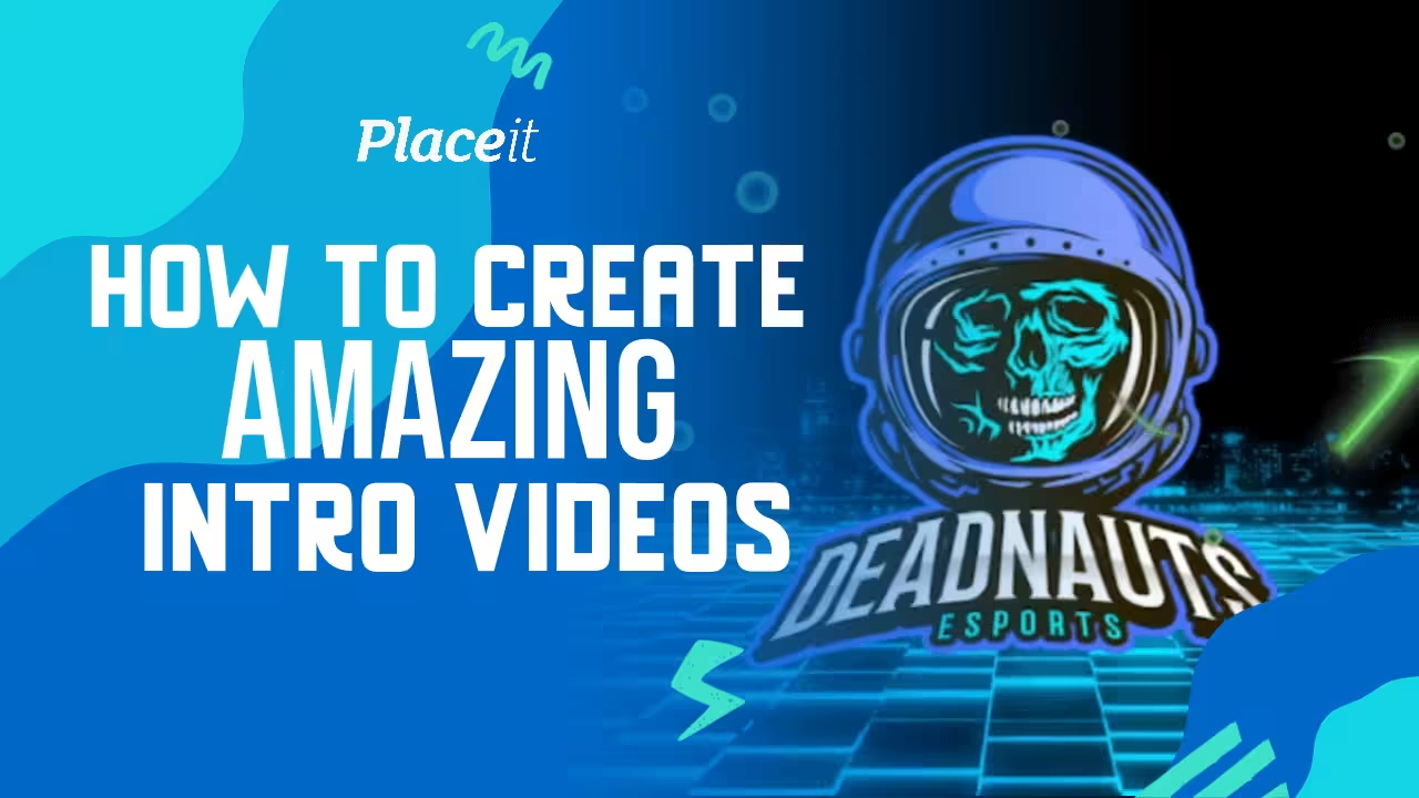 A YouTube thumbnail with a blue gradient background featuring a skull in an astronaut suit illustration