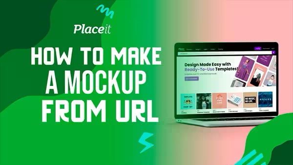 A YouTube thumbnail with a green gradient background featuring a laptop photograph