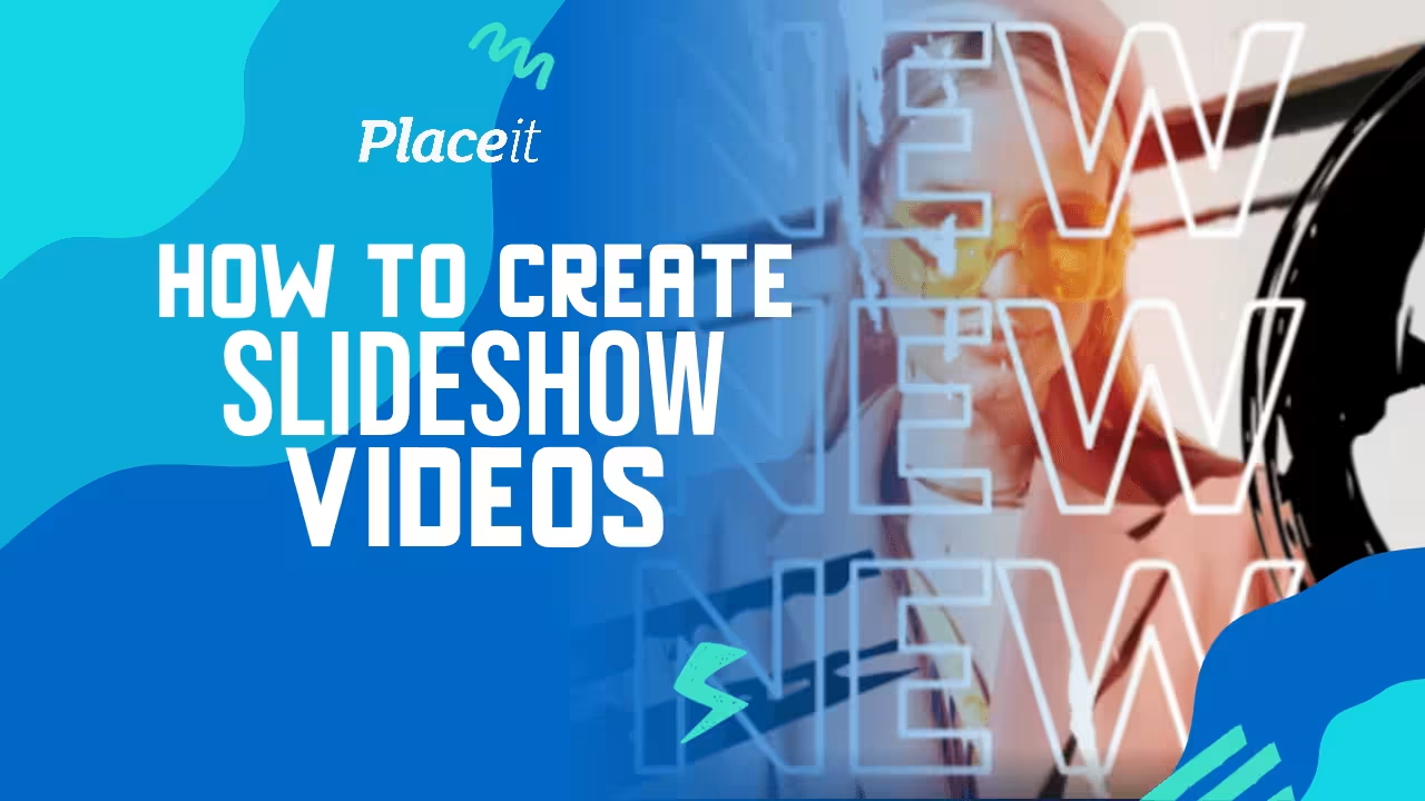 A YouTube thumbnail with a blue gradient background featuring a NEW word in a bold and big font